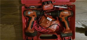 hilti akuset šroubovák a utahovák s led osvětlením