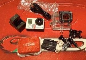 Gopro Hero3 sports camera, with spare battery, 16gb sd card