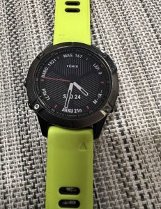 Garmin Fenix 6 Sapphire Zafír