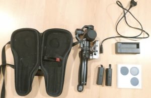 DJI Osmo Zenmuse X3 gimbal kamera 4K kettő aksival és ND szűrőkkel