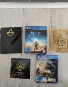 PS4 Assassins Creed Origins Deluxe Edition Ritka!