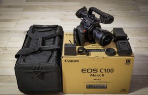 Canon EOS C100 MARK II + EF 24-105 F/4L Also USM