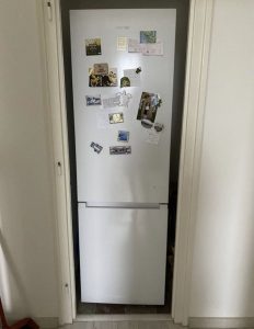 Refrigerator is almost new, one and a half years old