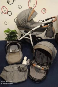 Stroller 3 in 1 Coletto Savona Decor