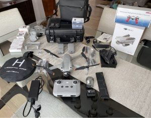 DJI Air 2S Fly More Combo with extra accessories, warranty