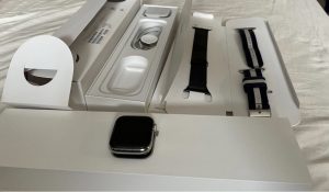 Apple Watch Series 5 Stainless steel rozsdamentes Ókosóra szép állapot