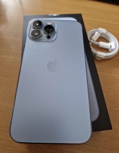 Iphone 13 pro max 128gb, számlával, garanciával