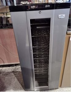 Frigidaire 66-bottle used, nice wine cooler for sale