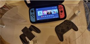 Nintendo Switch OLED 512GB-os SD-vel bővítve