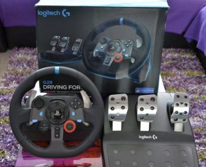 Excellent Logitech G29 steering wheel for sale! PS4 PS5 PC