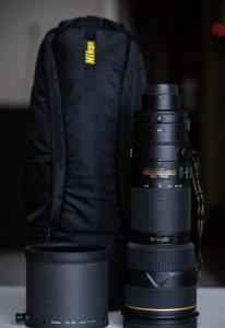 Nikon 200-400mm f/4G VR II telephoto lens