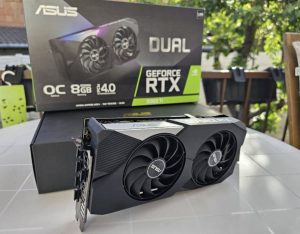 Asus Rtx3060TI-O8G-V2 Dual videokártya